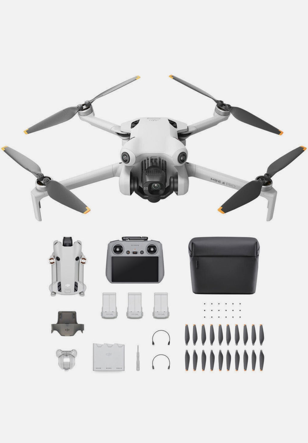 DJI Mini 4 Pro Fly More Combo Camera Drone (with RC 2 Remote