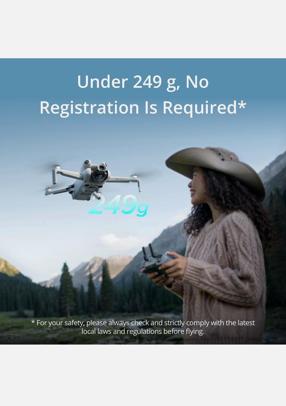 DJI Mini 4 Pro Fly More Combo Camera Drone (with RC 2 Remote