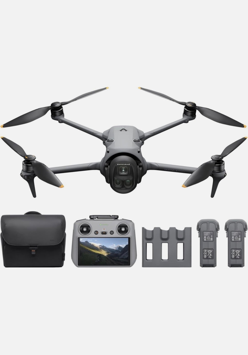 DJI Mini 4 Pro Fly More Combo Camera Drone (with RC 2 Remote