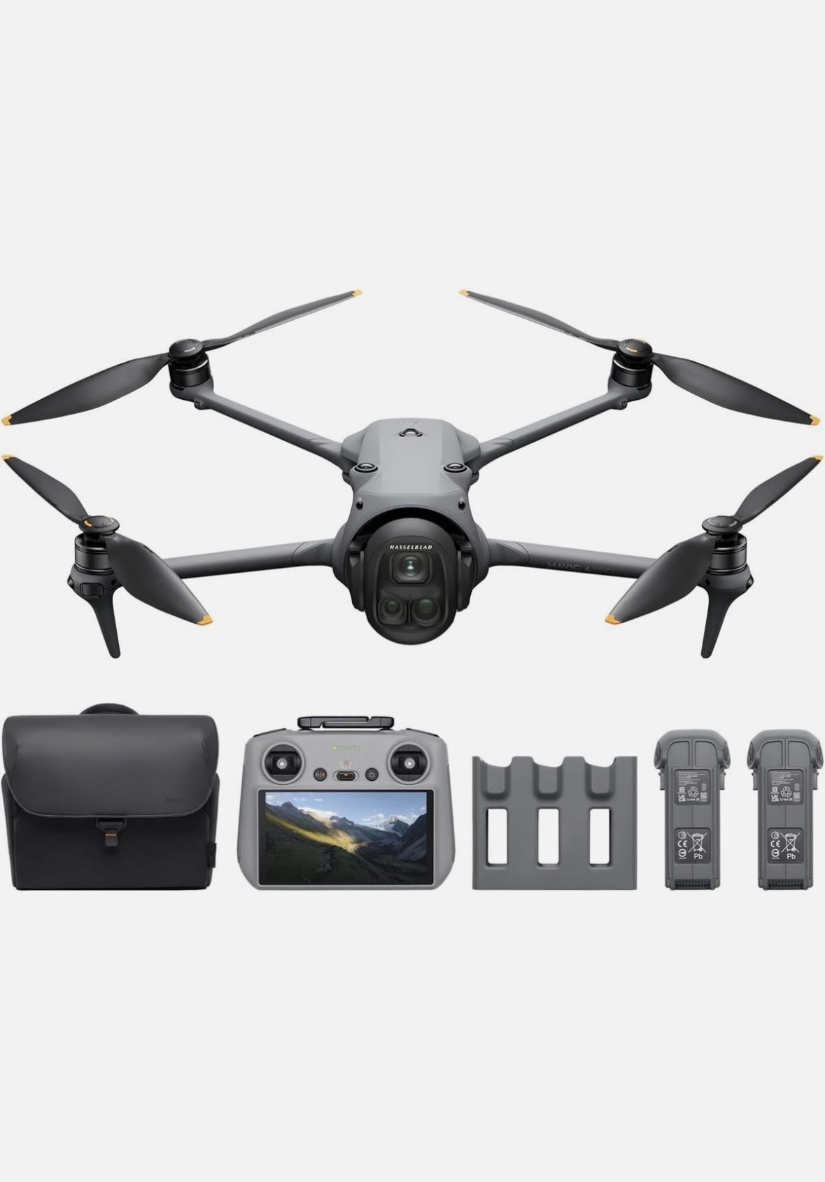 DJI Mini 4 Pro Fly More Combo Camera Drone (with RC 2 Remote